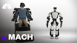 This Humanoid Robot Can Mimic Human Movement In Real Time  Mach  NBC News [upl. by Mariele]