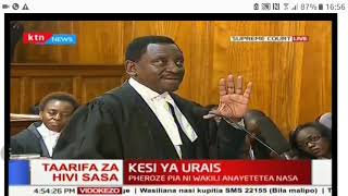 Senior Counsel James Orengo Closing Submission at Supreme Court [upl. by Yhcir]