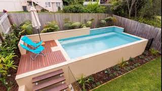 44 Small Backyard Above Ground Pool Ideas [upl. by Phio500]