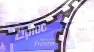 Dow Ziploc  Freezer Bags 1992 [upl. by Xymenes]