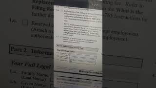 Permiso de trabajo I765 Como llenar el formulario [upl. by Hsiwhem]