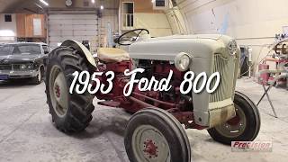 RESTORING 40HP Ford 800 Series Tractor [upl. by Notsirt]