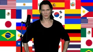 Singing 20 National Anthems Metal Medley [upl. by Ahselaf895]