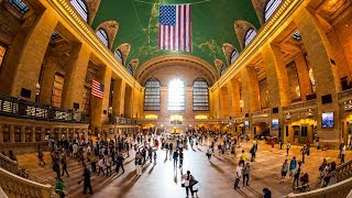 Walking Tour of Grand Central Terminal — New York City 【4K】🇺🇸 [upl. by Rfinnej128]