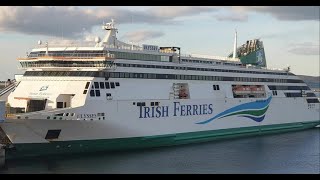 Irish Ferries Ulysses tour Holyhead to Dublin [upl. by Calbert]