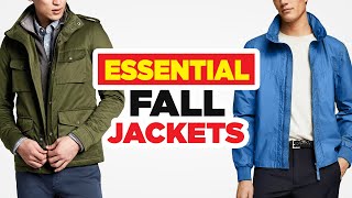 10 Coats Every Man Should Own 2023 Fall Jacket Guide [upl. by Yawnoc]