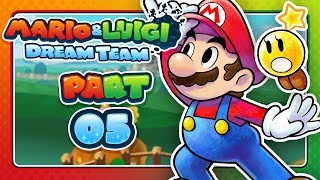 Mario amp Luigi Dream Team  Part 5 MUSHRISE PARK [upl. by Ailelc452]