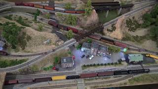 N scale model rail road quotHalls Junctionquot [upl. by Ard]