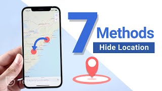 How to HideStop Share Location on iPhone without Them Knowing  7 Methods Full Guide [upl. by Oirad]