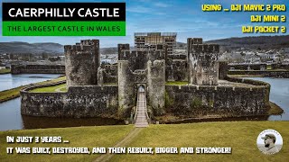 Caerphilly Castle  The Largest in Wales 2nd in Britain [upl. by Gibb]