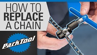 How to Replace a Chain on a Bike  Sizing amp Installation [upl. by Mukerji]