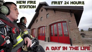 First 24 Hours in a New Fire Station  A Day in the Life [upl. by Petr892]