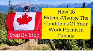 How To Extend Work Permit In Canada Work Permit Extension Canada [upl. by Ylera]