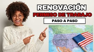 Como RENOVAR MI PERMISO DE TRABAJO en Estados Unidos [upl. by Ashlin]