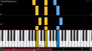 Hans Zimmer  Interstellar  EASY Piano Tutorial  Day One Interstellar Main Theme [upl. by Ytsud]