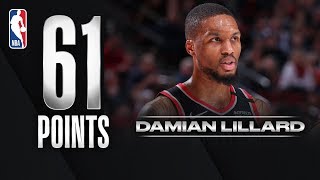 Lillard ERUPTS For CAREERHIGH 61 PTS [upl. by Nuahsyd]