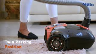 Eureka Forbes  Forbes Stellar Vacuum Cleaner  Demo Video [upl. by Otcefrep]