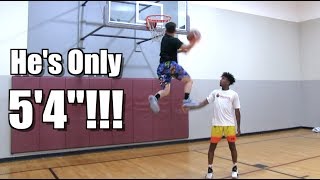 54quot Dunker Andrew McFly Can WINDMILL  Tyler Currie Elijah Bonds [upl. by Senzer]