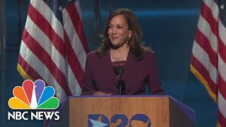 Watch Sen Kamala Harris Full Remarks At The 2020 DNC  NBC News [upl. by Terencio]