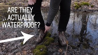 Are Blundstone Boots Worth the Hype Review  Waterproof Test [upl. by Idola]