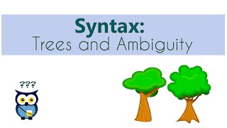 Syntax Trees and Ambiguity [upl. by Nicram]