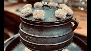 South African Potjie  Cast Iron Pot Cooking [upl. by Barnett305]