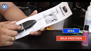 IKEA MILK FROTHER Review amp Battery Installation [upl. by Aillicirp]