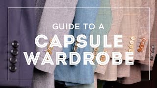 Capsule Wardrobe For Men  37 Items You Need To Create Stylish SpringSummer amp FallWinter Outfits [upl. by Mercola]