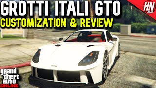 Grotti Itali GTO Customization amp Review  GTA Online [upl. by Eilatam]