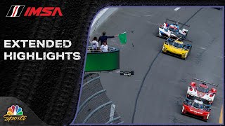 IMSA EXTENDED HIGHLIGHTS Rolex 24 at Daytona  12824  Motorsports on NBC [upl. by Akiner]