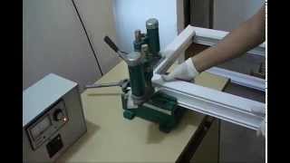 Upvc Portable Window Manufacturing Machine [upl. by Eirehc522]