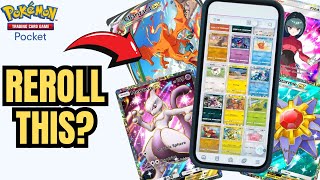 Should You Reroll YOUR Account  Pokemon TCG Pocket [upl. by Aik]