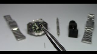 How to size a Seiko or any Pin and Collar Bracelet Watch and Learn 15 [upl. by Ressay]