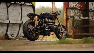 I built the SICKEST Triumph Thruxton R Custom Racer for Gymshark Owner  Ben Francis [upl. by Tadio]