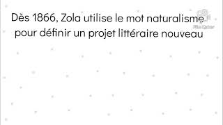 Le naturalisme chez Émile Zola ✒️📃 [upl. by Eilitan166]