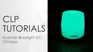 Kuando Busylight UC Omega  Unboxing amp Einrichtung estos ProCall 6 [upl. by Lemal492]