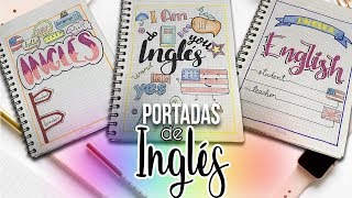 Portadas de INGLES faciles y bonitas [upl. by Kcired]