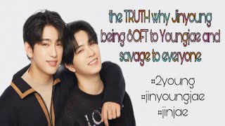 GOT7 Jinyoung being soft to Youngjae  THE TRUTH [upl. by Tannenwald504]