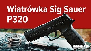 Wiatrówka pistolet CO2 Sig Sauer P320  Sklep Militariapl [upl. by Butterworth]