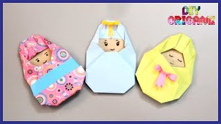 How to Make Origami 3D Babies  The Beginner’s Tutorial for Origami [upl. by Thompson]