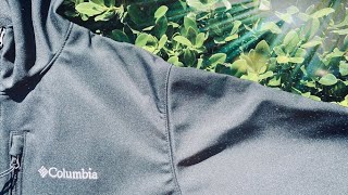 Columbia Mens Ascender Hooded Softshell Jacket Unboxing  First Impressions [upl. by Ahsaten]