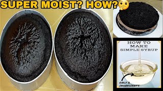 SUPER MOIST CHOCOLATE CAKE HOW  Tips amp Techniques [upl. by Yatnoed]