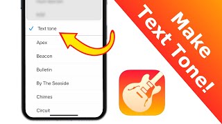 How to make CUSTOM Text Tones  Ringtone for iPhone 2020 [upl. by Theo]