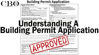 Understanding A Building Permit Application  The Building Permit Process Made Simple Part 1 [upl. by Leverett801]