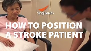 How To Position A Stroke Patient [upl. by Ainsley]