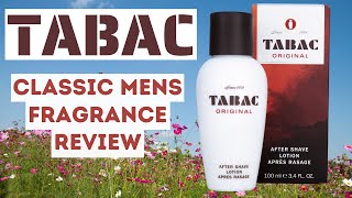 TABAC ORIGINAL AFTERSHAVE REVIEW  THE ICONIC FRAGRANCE FROM GERMANY [upl. by Eirolav51]