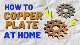 Copper Plating at Home  Easy Electrolysis amp Electroplating [upl. by Chellman]