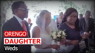 James Orengos Daughter Weds in Lavish Ceremony news 54 [upl. by Damas]