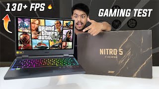 ACER NITRO 5 Gaming Laptop GTA V Gaming Test🔥 Unboxing amp Review [upl. by Lira]