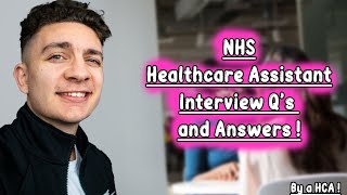 NHS Healthcare Assistant Interview Questions and Answers [upl. by Nosak]